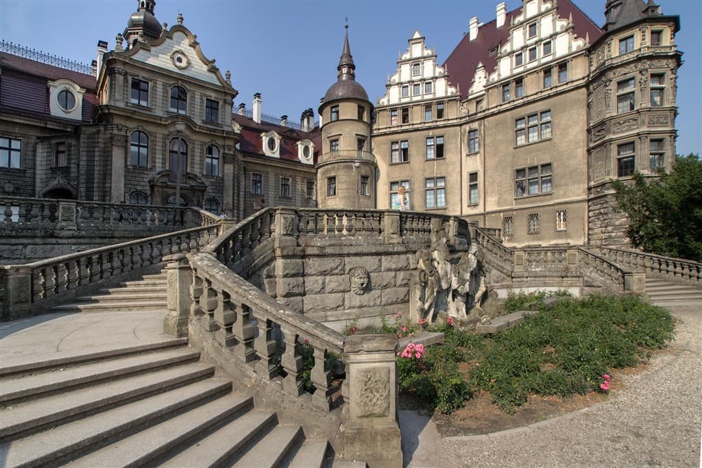 Rozprávkový zámok Moszna a Opole