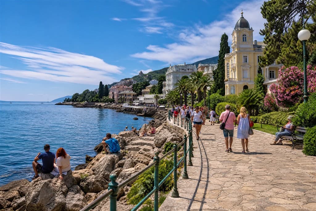 Opatija – oddych a zážitky na Kvarnerskej riviére