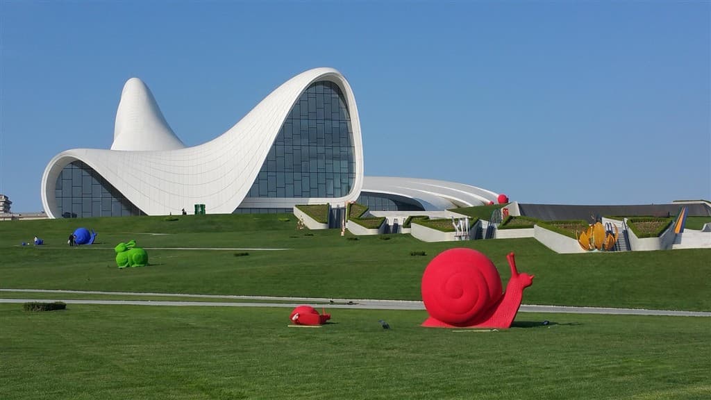 Baku a poklady Azerbajdžanu
