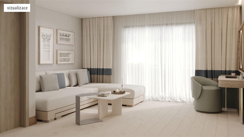 Apartmán Junior - vizualizácia