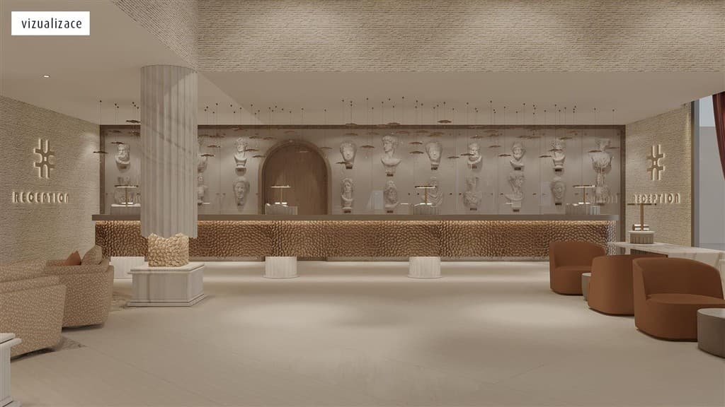 Lobby - vizualizácia