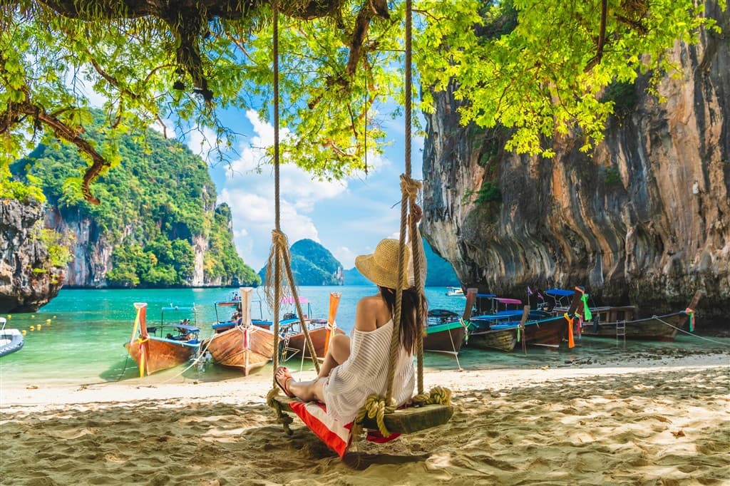 Pláž Lao Lading na ostrove Krabi