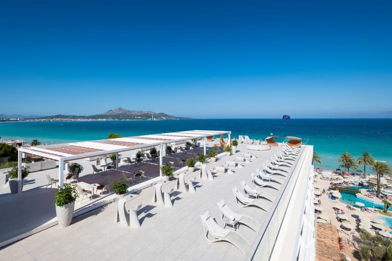 Hotel Condesa - sky bar - letecký zájazd  - Malorka, Alcúdia
