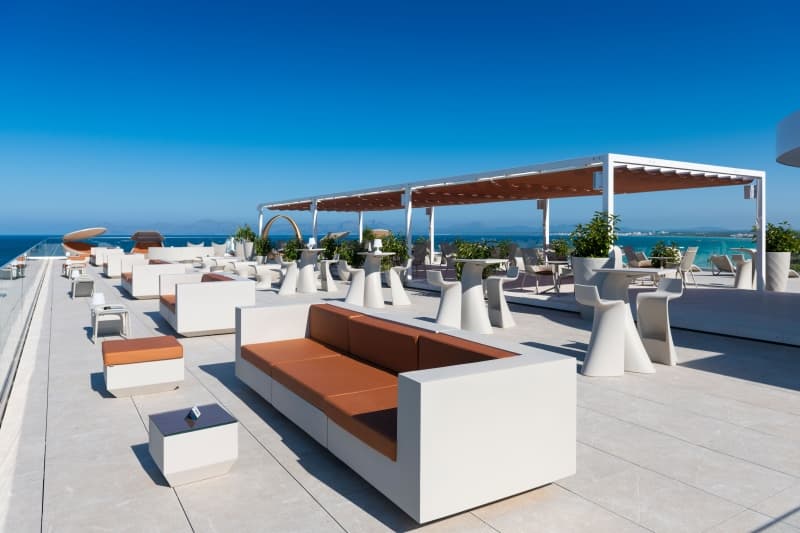 Hotel Condesa - sky bar - letecký zájazd  - Malorka, Alcúdia