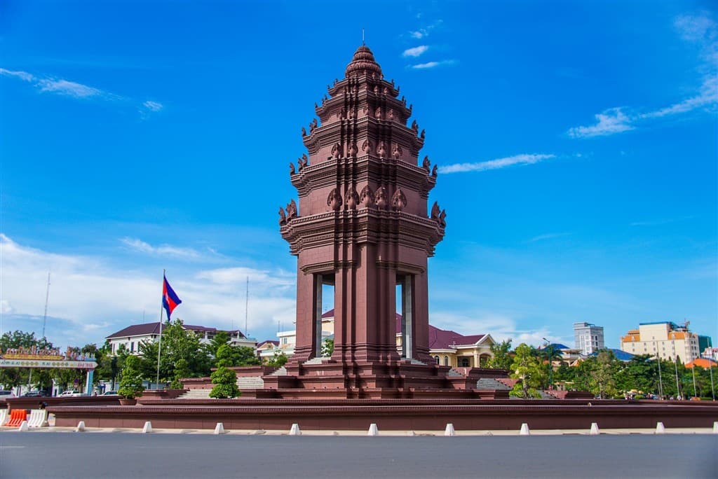 Pamätník nezávislosti v Phnom Penh