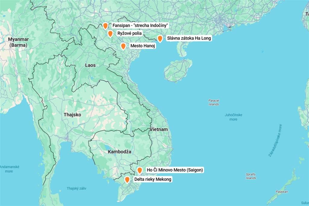 Vietnam – Veľká cesta krajinou draka