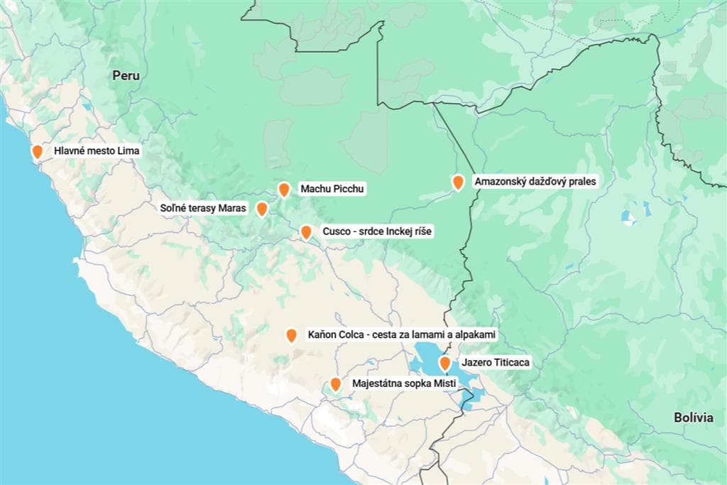 Úchvatné Peru: Od posvätných hôr k amazonskému pralesu