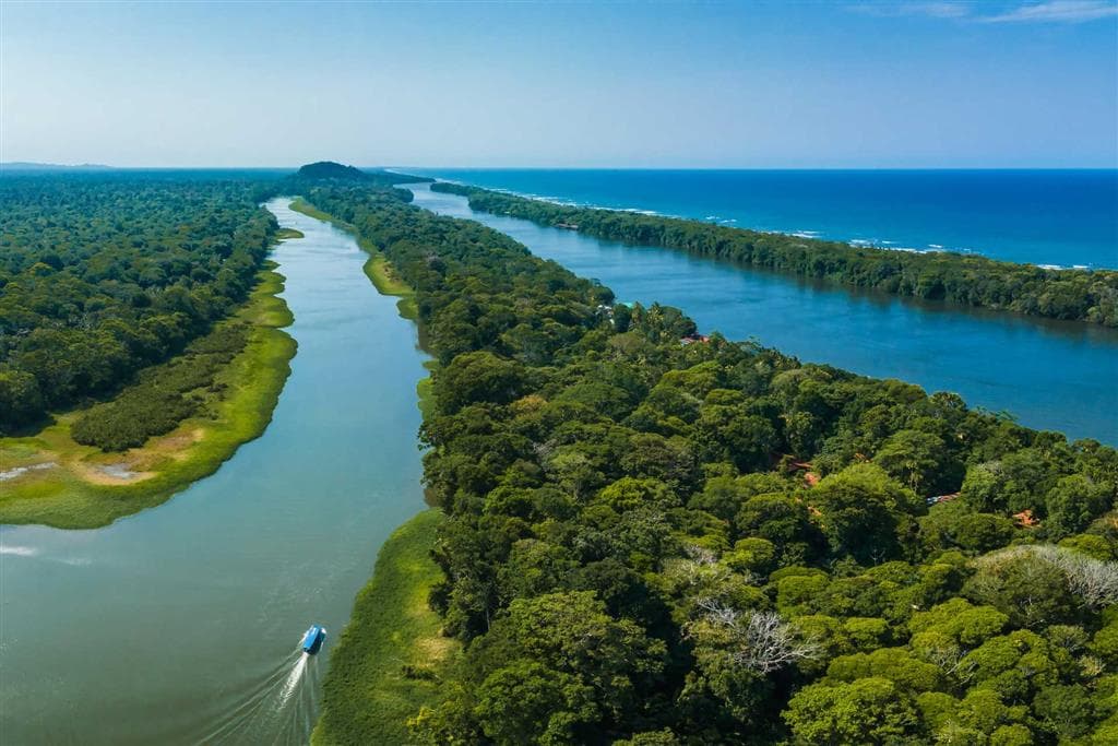 Do národného parku Tortuguero nevedú žiadne cesty. Národný park je prístupný iba loďou alebo malým lietadlom, vďaka čomu si zachoval svoju autentickosť