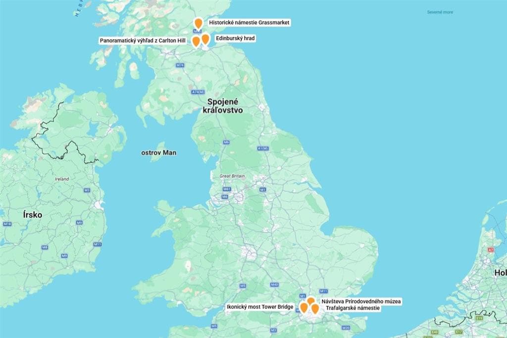 Londýn & Edinburgh: Kráľovské mestá Británie