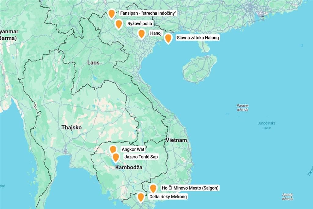 Vietnam & Kambodža