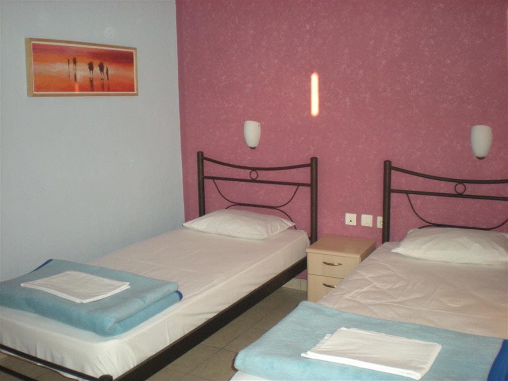 Apartmány Eutychia - izba - autobusová doprava  - Grécko, Olympská riviéra, Paralia