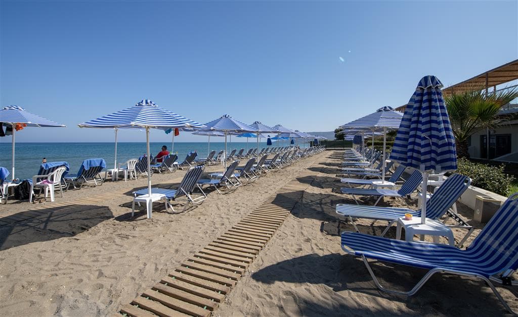 Hotel Hydramis Palace-pláž-letecký zájazd -Kréta-Kavros