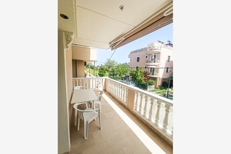 Apartmány Apollon - balkón - autobusový zájazd