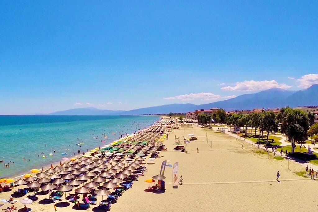 Olympic beach - pláž - autobusový zájazd