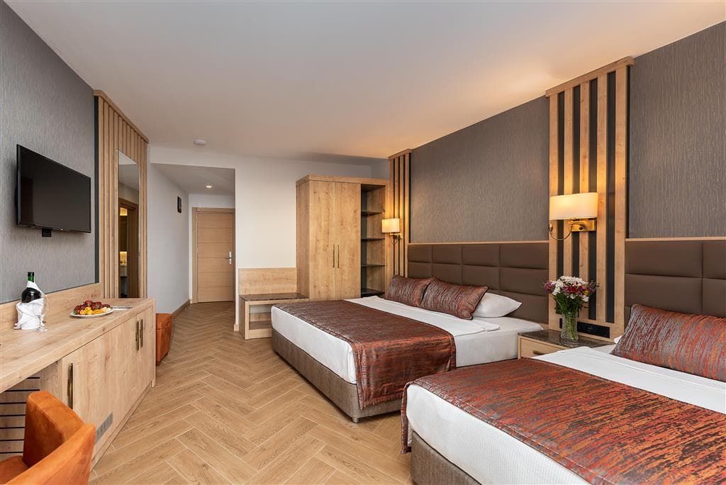Hotel My Home Resort - izba s výhľadom na more blok D - letecký zájazd  - Turecko, Avsallar