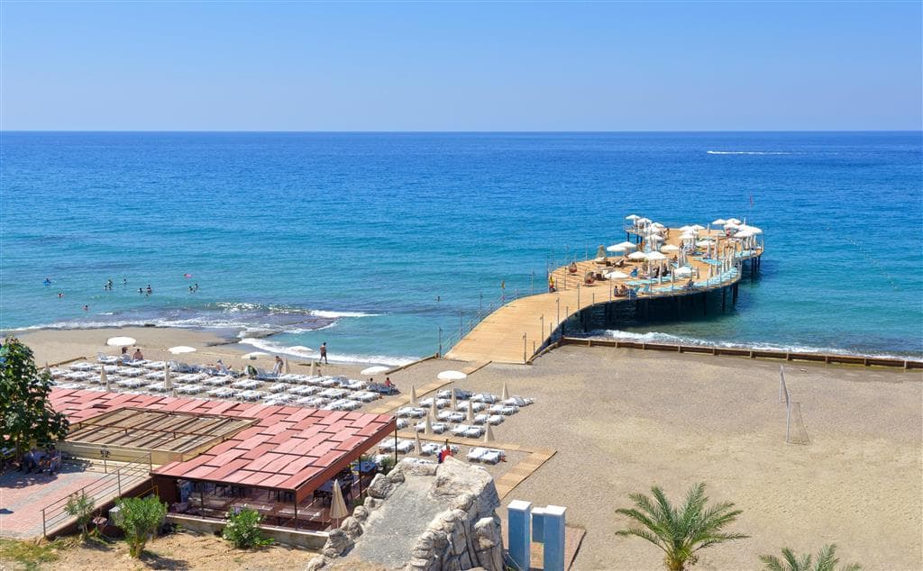 Asia Beach - pláž s mólom - letecký zájazd  - Turecko, Alanya