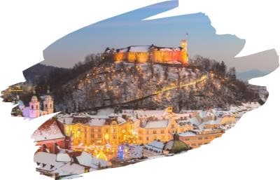 Poznávacie zájazdy , Predvianočná Ljubljana