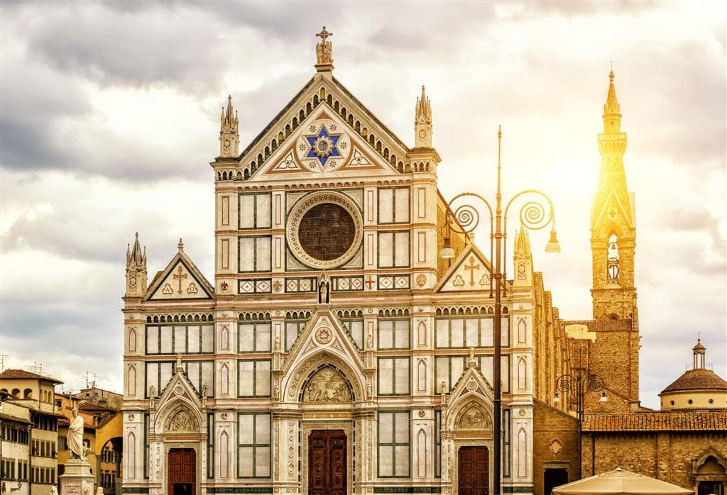 , Letecký poznávací zájazd, Taliansko, Florencia - kolíska renecancie, katedrála Santa Croce