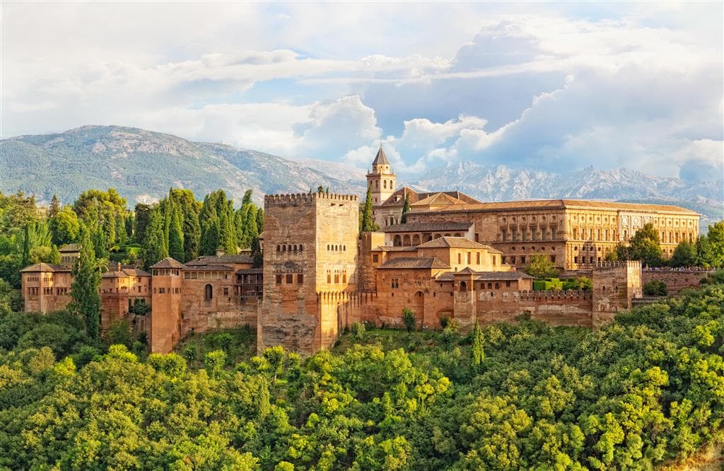 , Letecký poznávací zájazd, Španielsko,Andalúzia - križovatka kultúr, Alhambra