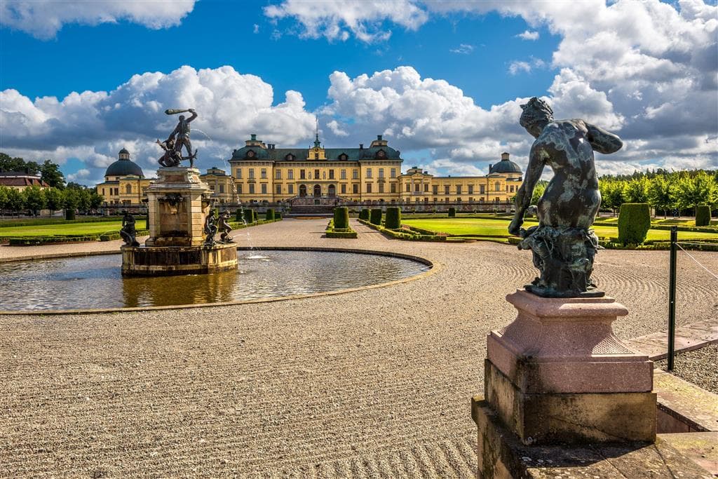 , Letecký poznávací zájazd, Švédsko, Štokholm - klenot severu, palác Drottningholm