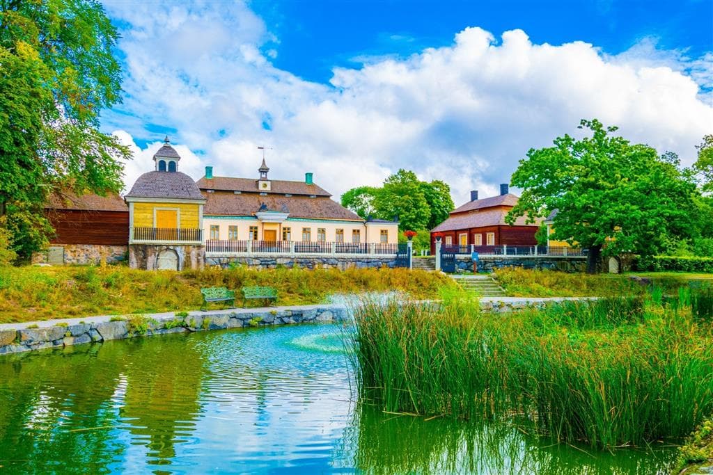 , Letecký poznávací zájazd, Švédsko, Štokholm - klenot severu, Nordiska museet Skansen