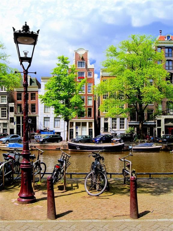 , autobusový poznávací zájazd, Kvetinové Holandsko a Belgicko, Amsterdam, centrum mesta