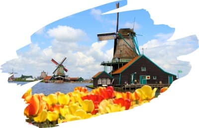 , autobusový poznávací zájazd, Kvetinové Holandsko a Belgicko, Keukenhof, letáky