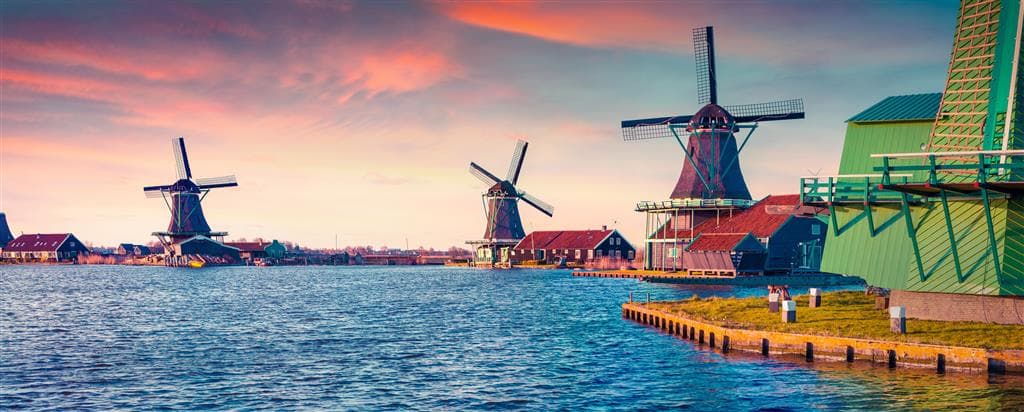 , autobusový poznávací zájazd, Kvetinové Holandsko a Belgicko, Zaanse Schans