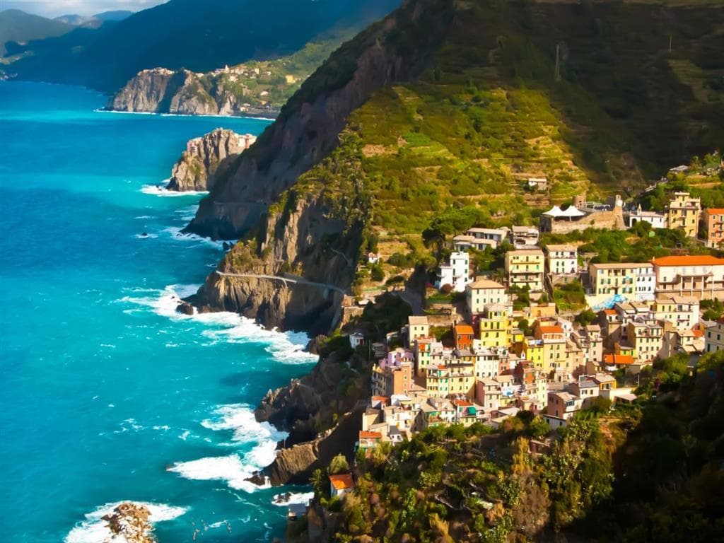 , autobusový poznávací zájazd, Ligúrska riviéra s kúpaním, Cinque Terre, Tyrhenské more