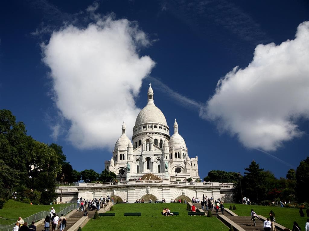 , autobusový poznávací zájazd, Paríž - perla na Seine, Bazilika Sacré Coeur