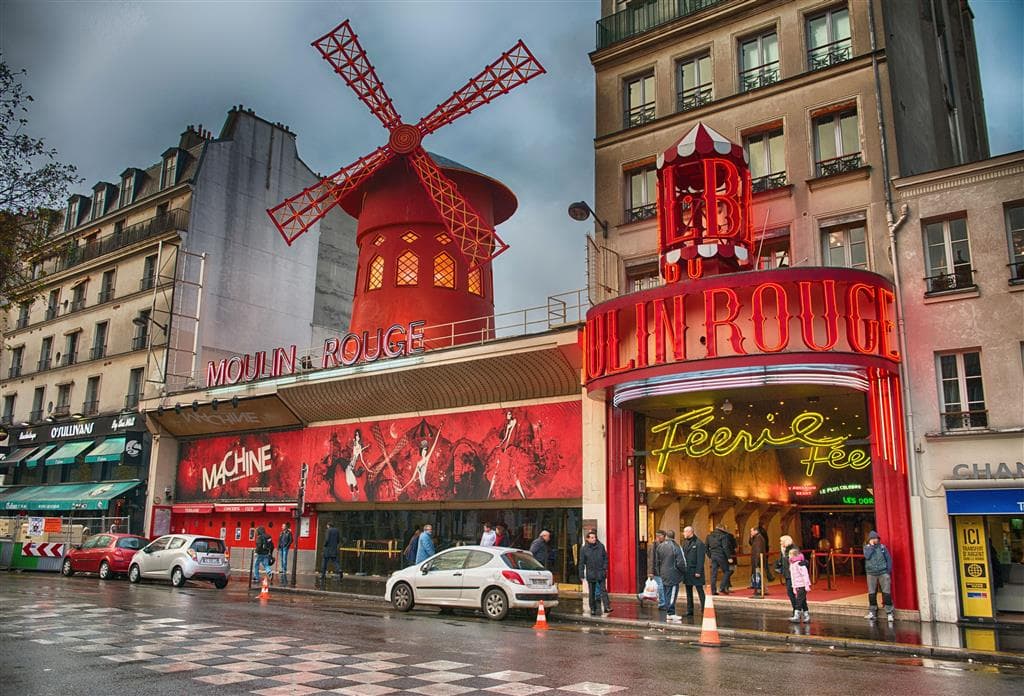 , autobusový poznávací zájazd, Paríž - perla na Seine, Moulin Rouge