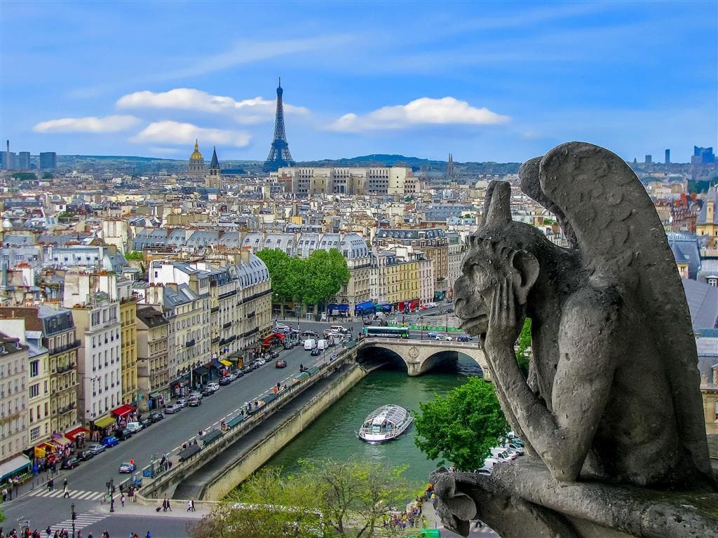 , autobusový poznávací zájazd, Paríž - perla na Seine, výhľad na Paríž