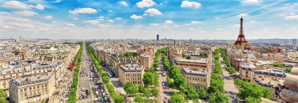 , autobusový poznávací zájazd, Paríž - perla na Seine, výhľad na Paríž