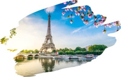 , autobusový poznávací zájazd, Paríž - perla na Seine, leták