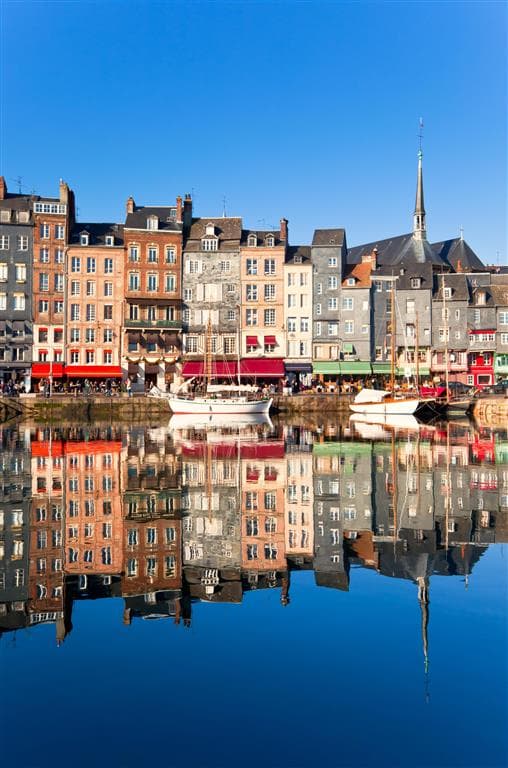 , autobusový poznávací zájazd, Normandia a Bretónsko, Honfleur