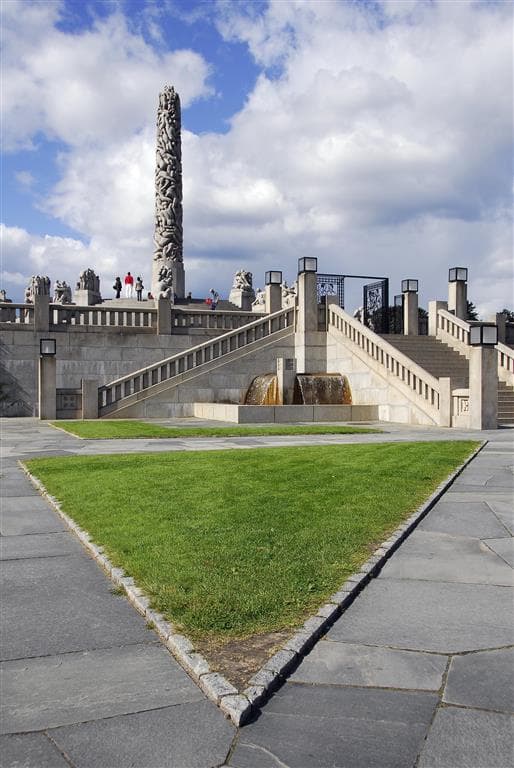 , autobusový poznávací zájazd, Škandinávsky okruh, Nórsko, Oslo, Vigeland park