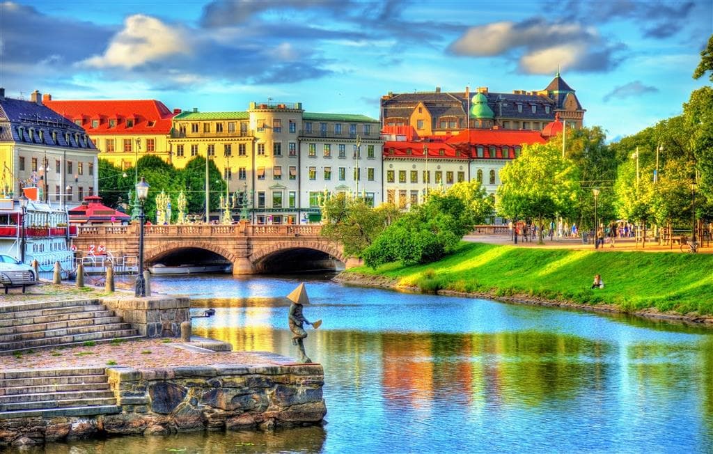 , autobusový poznávací zájazd, Škandinávsky okruh, Švédsko, Goteborg