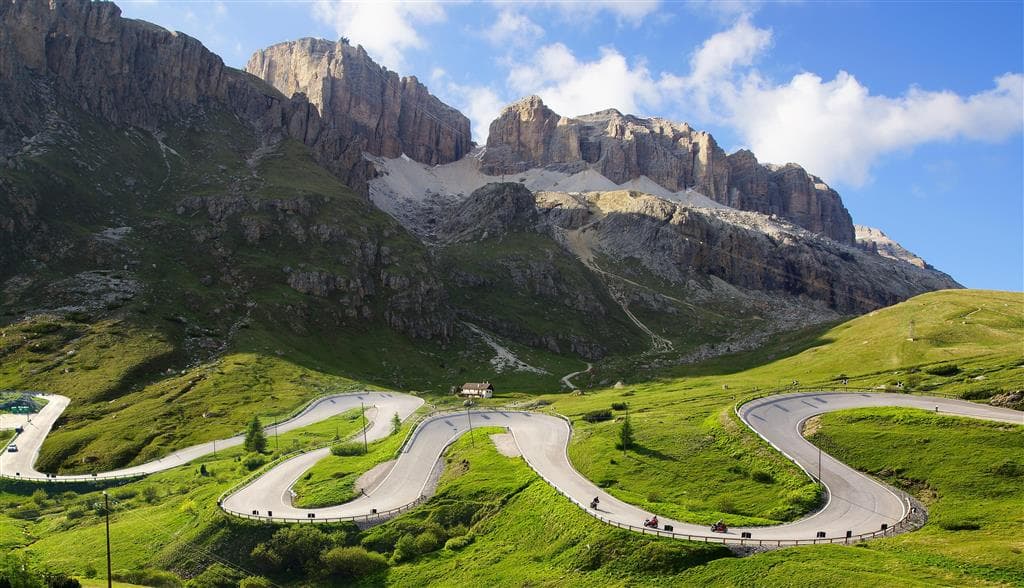 , autobusový poznávací zájazd, Alpský okruh a Bodamské jazero, Dolomity