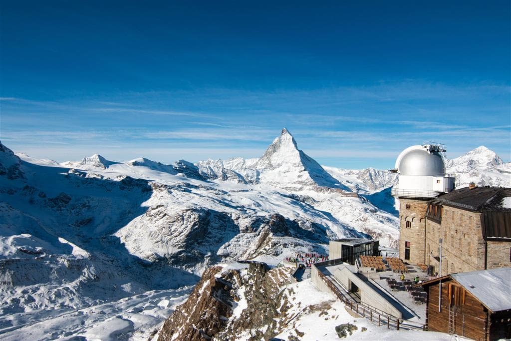 , autobusový poznávací zájazd, Švajčiarsky okruh, Klein Matterhorn