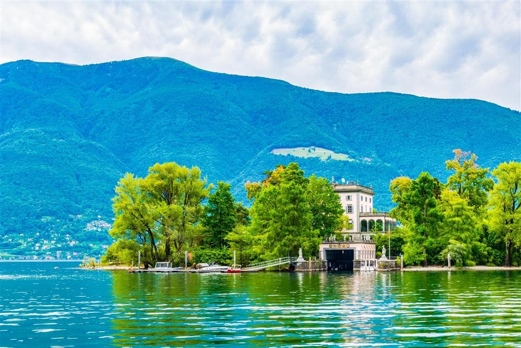 , autobusový poznávací zájazd, Švajčiarsky okruh, Lago Maggiore, ostrov Brisago