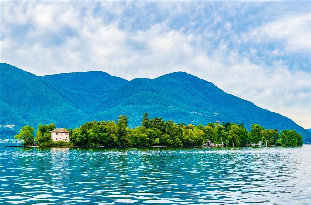 , autobusový poznávací zájazd, Švajčiarsky okruh, Lago Maggiore, ostrov Brisago