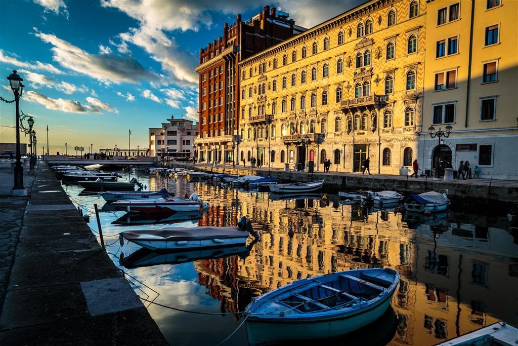 , autobusový poznávací zájazd, Rakúsko - Taliansko - Slovinsko, Terst, Canal Grande