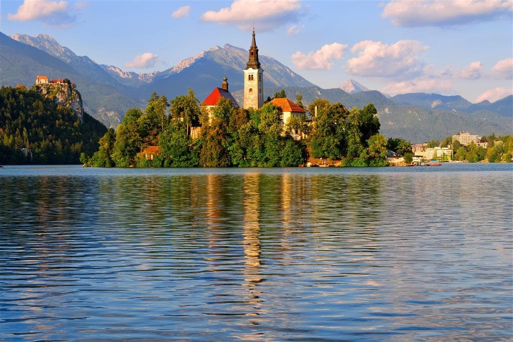 , autobusový poznávací zájazd, Slovinsko a Plitvické jazerá, Bled, Bledské jazero