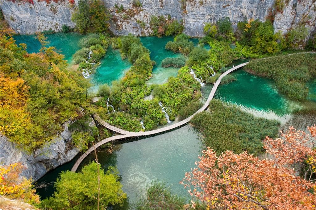 , autobusový poznávací zájazd, Slovinsko a Plitvické jazerá, NP Plitvice