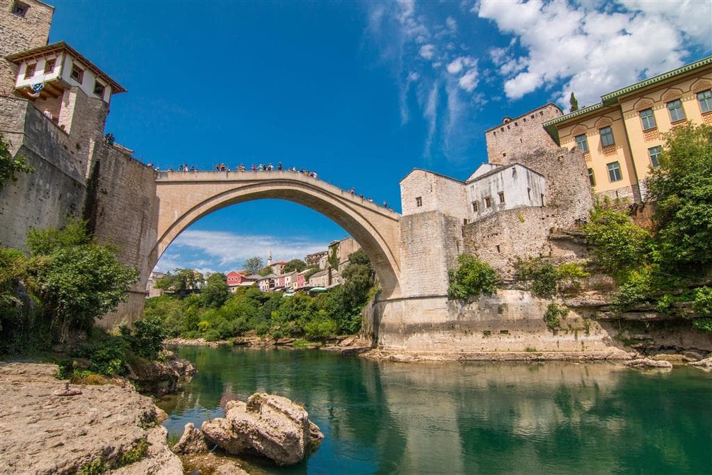 , autobusový poznávací zájazd, Balkán, Bosna a Hercegovina, Mostar