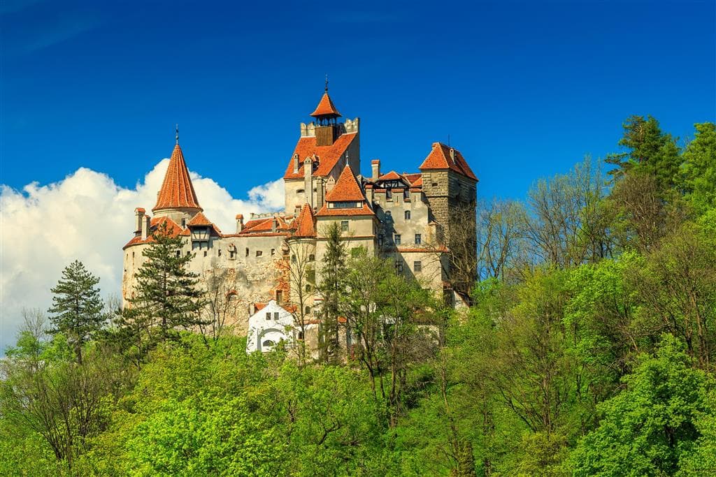 , autobusový poznávací zájazd, Rumunsko - Sedmohradsko a Transylvánia, Draculov hrad Bran