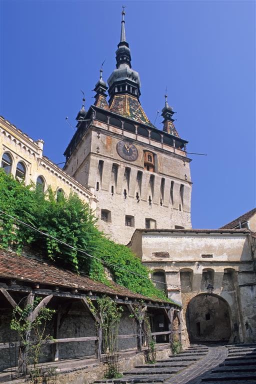 , autobusový poznávací zájazd, Rumunsko - Sedmohradsko a Transylvánia, Sighisoara, orloj