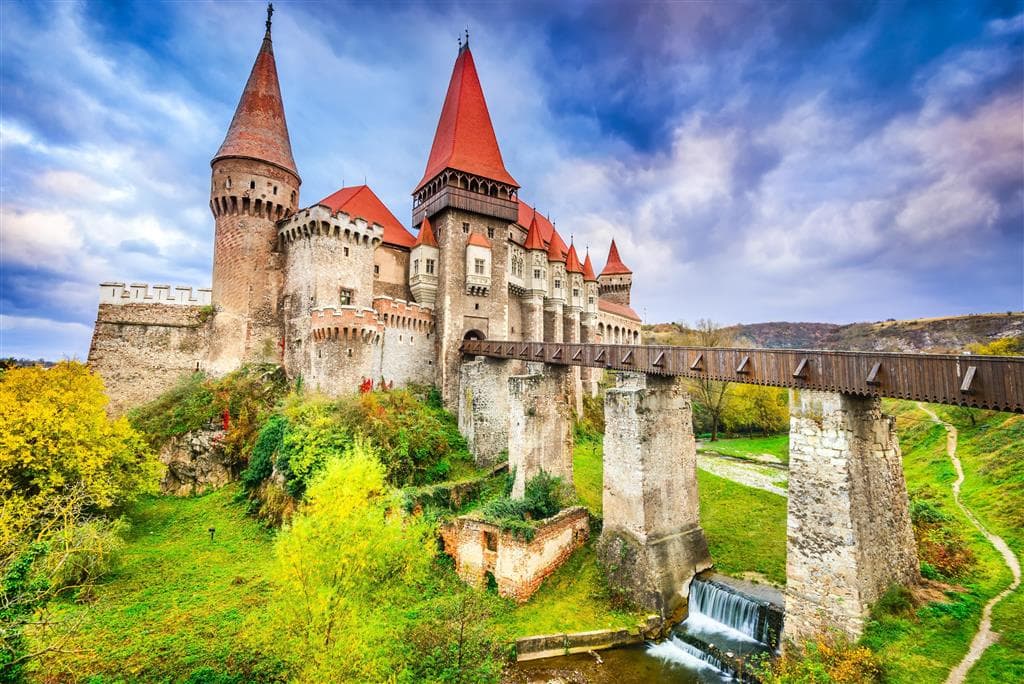 , autobusový poznávací zájazd, Rumunsko - Sedmohradsko a Transylvánia, Hunedoara, hrad Mateja Korvína