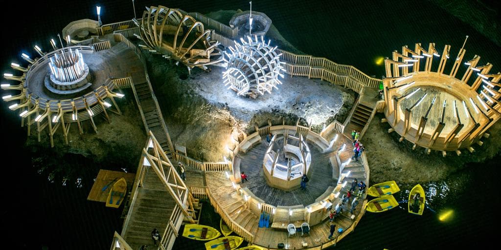 , autobusový poznávací zájazd, Rumunsko - Sedmohradsko a Transylvánia, soľná baňa Salina Turda