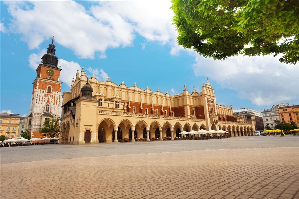 , autobusový poznávací zájazd, Krakow a Wroclaw, Krakow, Rynek Glowny